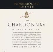 Hunter Valley_Rosemount_chardonnay show res 1994